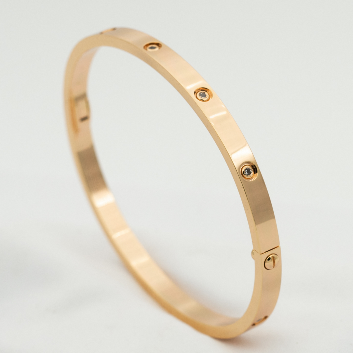 [LumiVibe]LOVE BRACELET 3.65MM 10 DIAMONDS