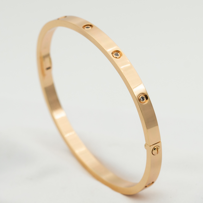 [LumiVibe]LOVE BRACELET 3.65MM 10 DIAMONDS