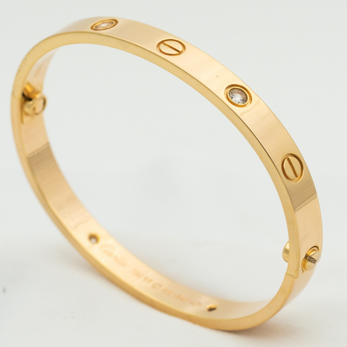 [LumiVibe]LOVE BRACELET 6.1MM 4 DIAMONDS