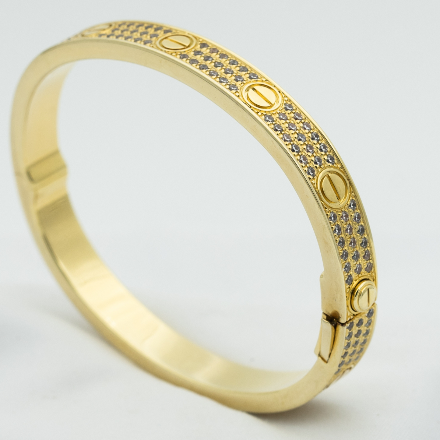 [LumiVibe]LOVE BRACELET 6.1MM DIAMOND-PAVED