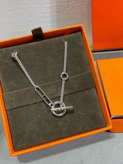 [LumiVibe]HM STERLING CHAINE D'ANCRE HEART