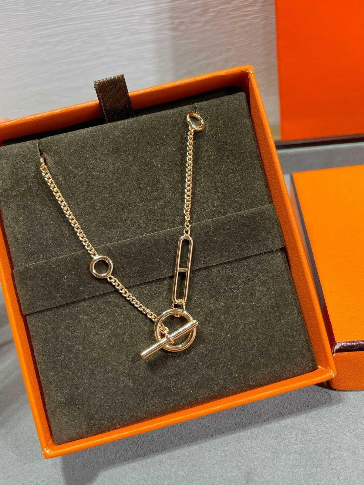 [LumiVibe]HM STERLING CHAINE D'ANCRE HEART