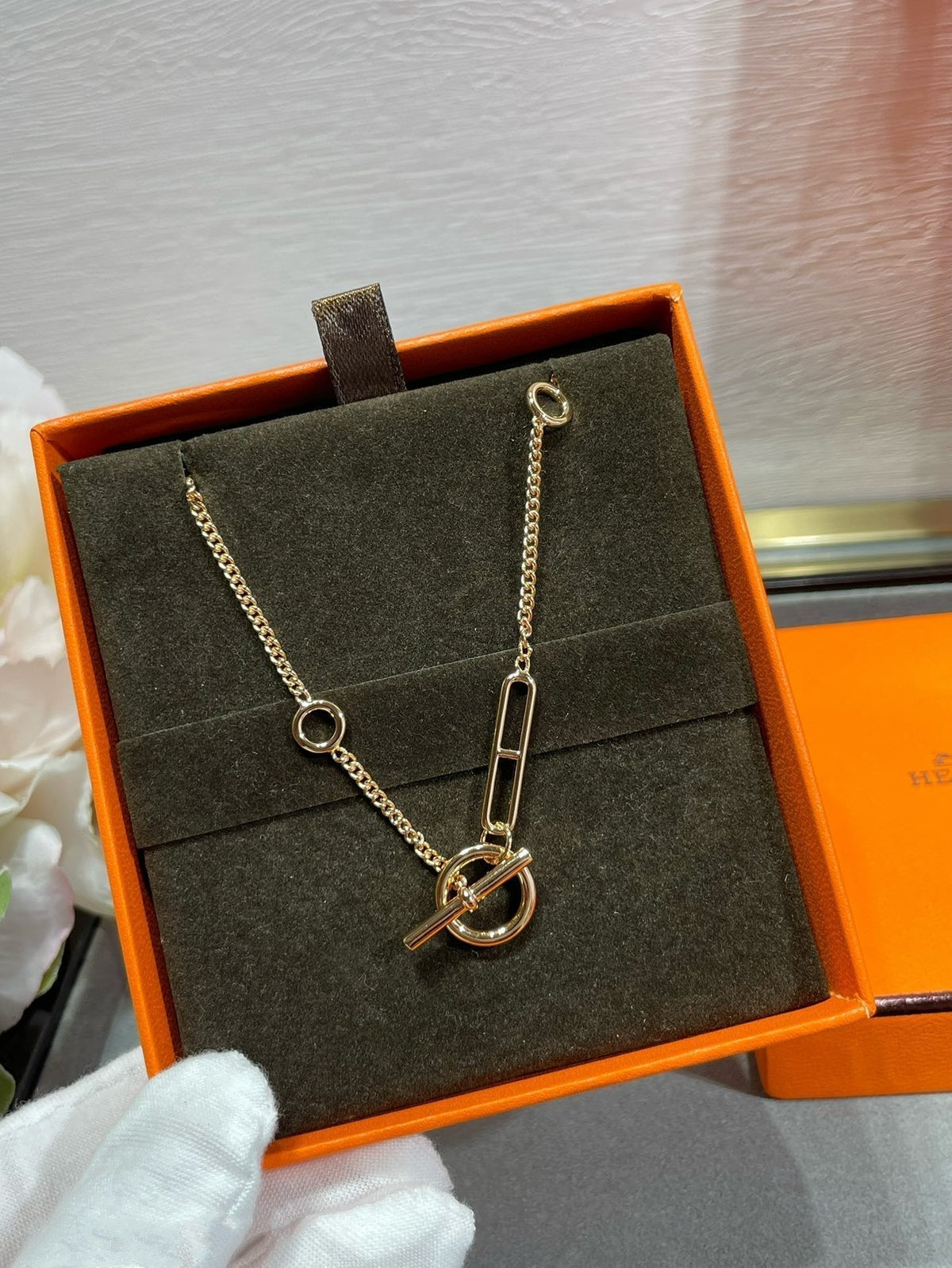 [LumiVibe]HM STERLING CHAINE D'ANCRE HEART