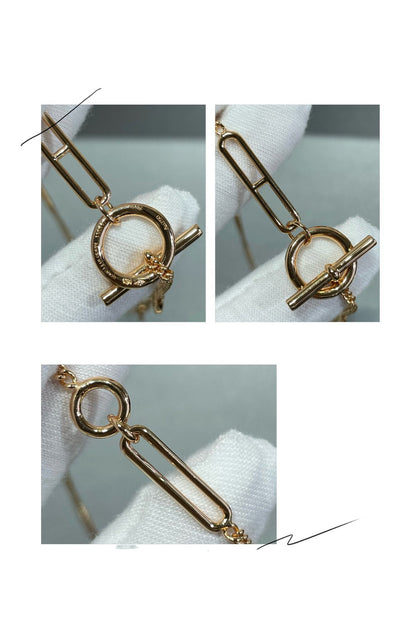 [LumiVibe]HM STERLING CHAINE D'ANCRE HEART