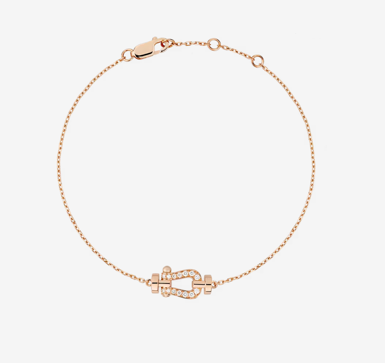 [LumiVibe]FORCE 10 FULL DIAMOND BUCKLE CHAIN LINK MINI MODEL