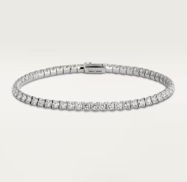 [LumiVibe]  CLASSIC BASEBALL BRACELAT, 52 DIAMOND