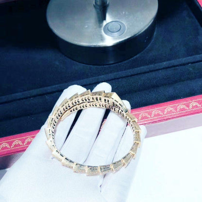 [LumiVibe]SERPENTI BRACELET 8MM PINK GOLD DIAMOND