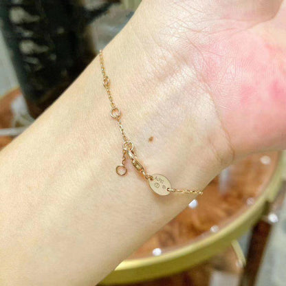 [LumiVibe]JEUX DE BRACELET MOP PINK GOLD DIAMONDS