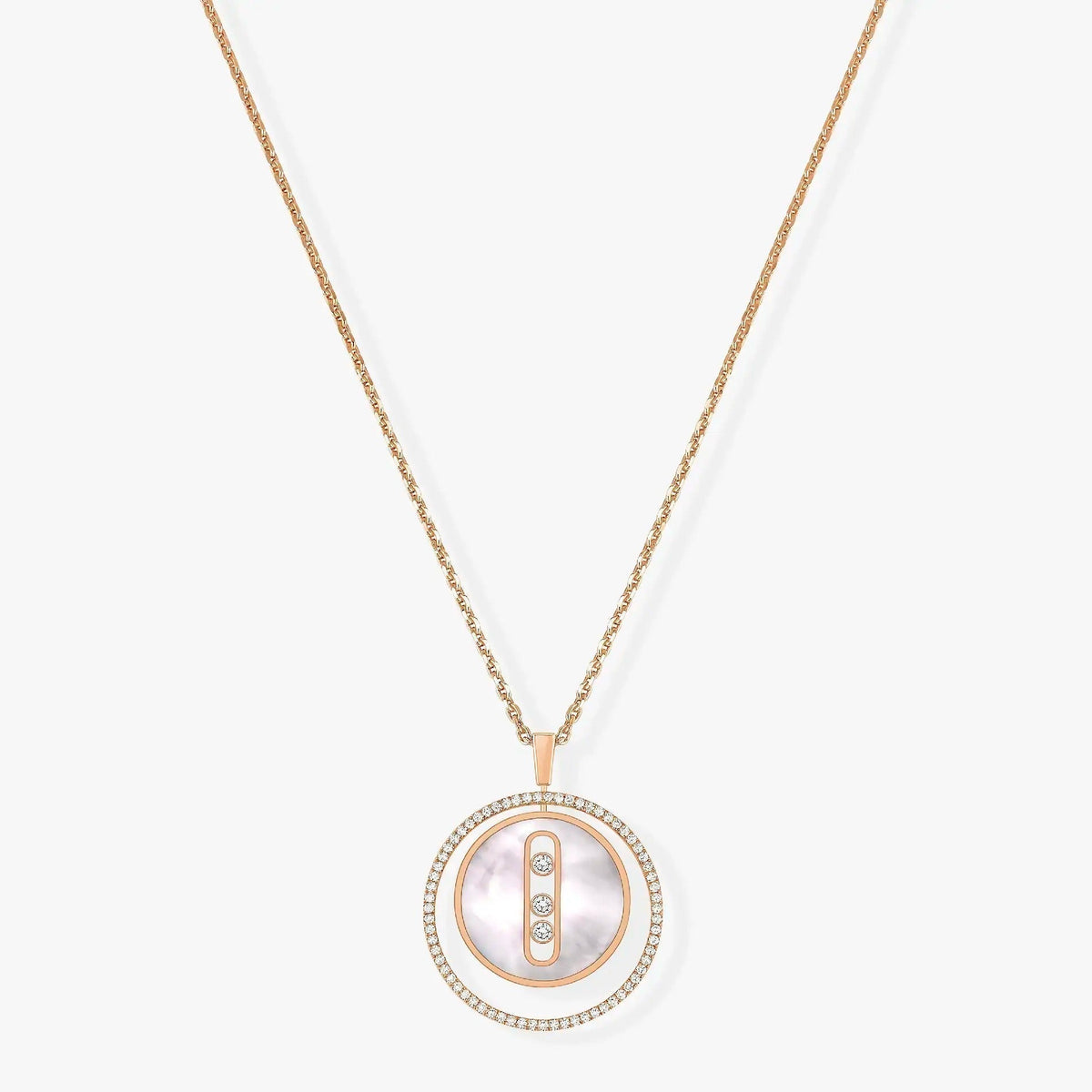 [LumiVibe]Demo MOVE MM NACRE BLANCHE DIAMOND NECKLACE