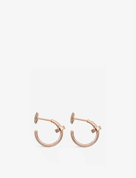 [LumiVibe]JUSTE EARRINGS PINK GOLD