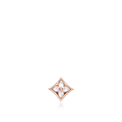 [LumiVibe]STAR MOP PINK GOLD EARRINGS