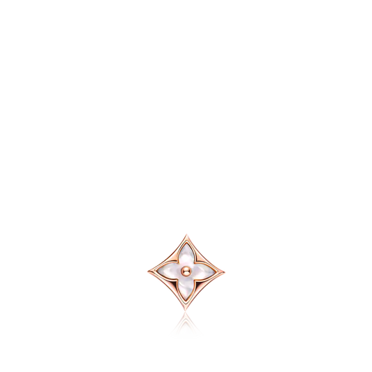 [LumiVibe]STAR MOP PINK GOLD EARRINGS