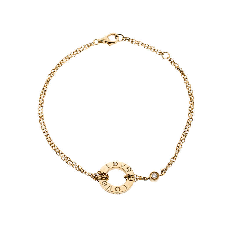 [LumiVibe]LOVE BRACELET 2 DIAMOND