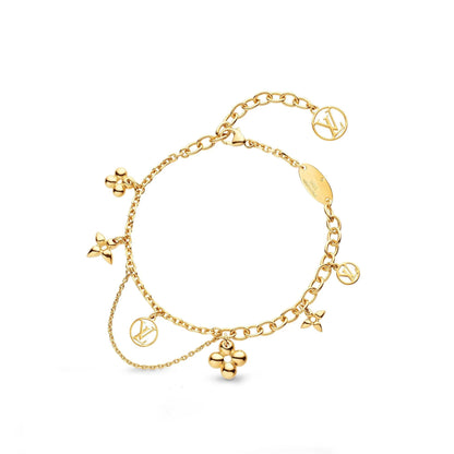 [LumiVibe]BLOOMING PINK GOLD MOP BRACELET