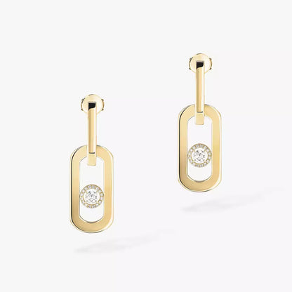 [LumiVibe] So Move XL Diamond Hoop Earring