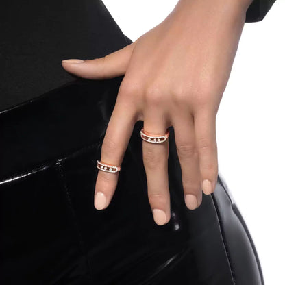 [LumiVibe] Baby Move Gold Diamond Pave_ Ring