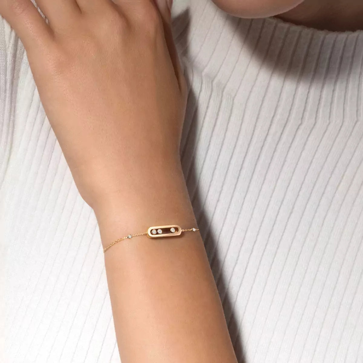 [LumiVibe]Baby Move Diamond Bracelet