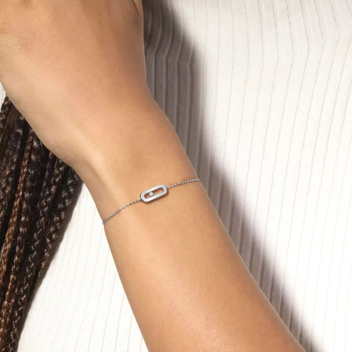 [LumiVibe]Move Uno Diamond Bracelet