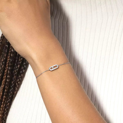 [LumiVibe]Move Uno Diamond Bracelet