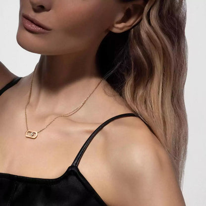 [LumiVibe]So Move Diamond Necklace in Gold