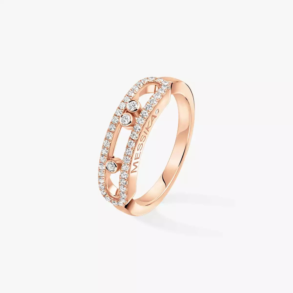 [LumiVibe] Baby Move Gold Diamond Pave_ Ring