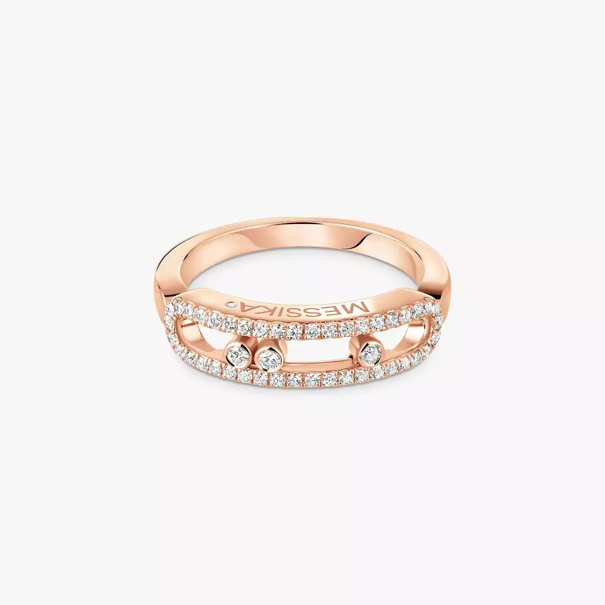 [LumiVibe] Baby Move Gold Diamond Pave_ Ring
