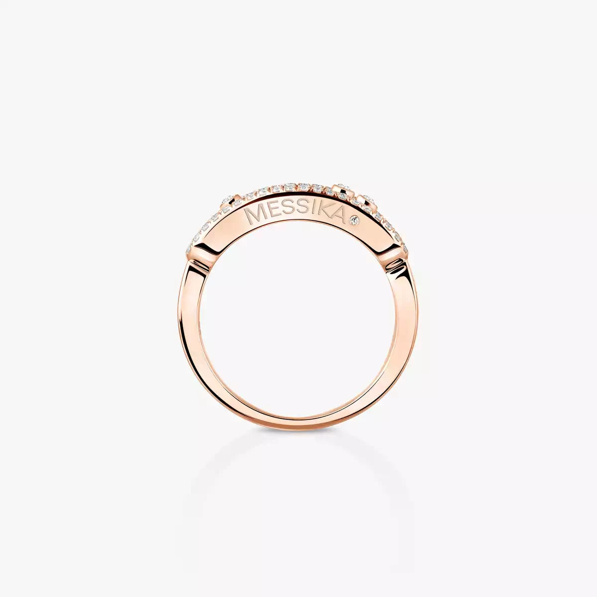 [LumiVibe] Baby Move Gold Diamond Pave_ Ring
