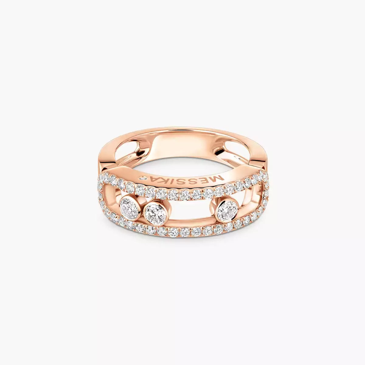 [LumiVibe] Move Gold Diamond Pave_ Ring