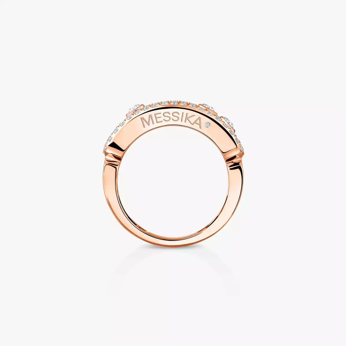 [LumiVibe] Move Gold Diamond Pave_ Ring