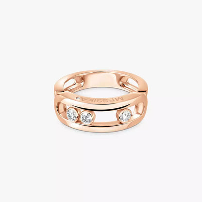 [LumiVibe] MoveGold Diamond Ring