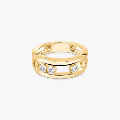 [LumiVibe] MoveGold Diamond Ring