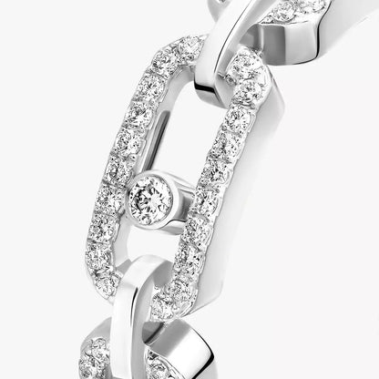 [LumiVibe]Move Link Pave_-Set Diamond Ring in Gold
