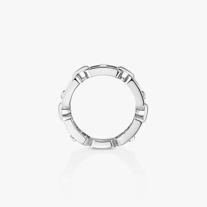 [LumiVibe]Move Link Pave_-Set Diamond Ring in Gold