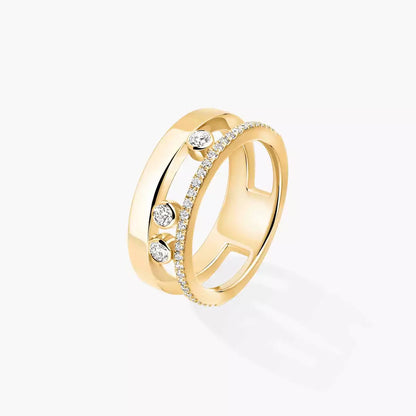 [LumiVibe]Move Romane Diamond Ring