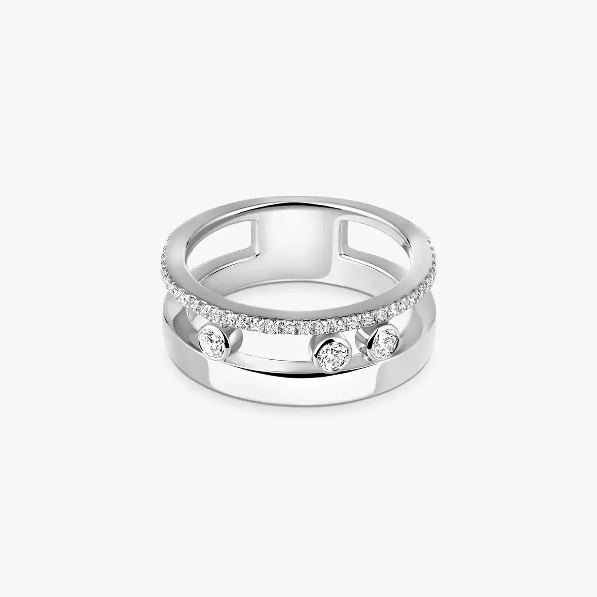 [LumiVibe]Move Romane Diamond Ring