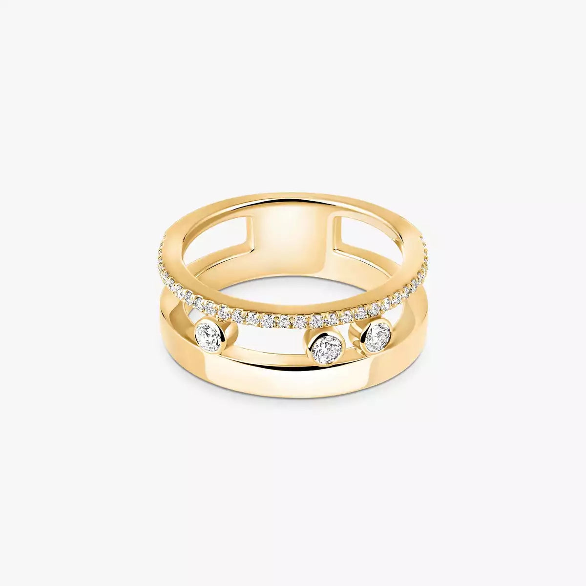 [LumiVibe]Move Romane Diamond Ring