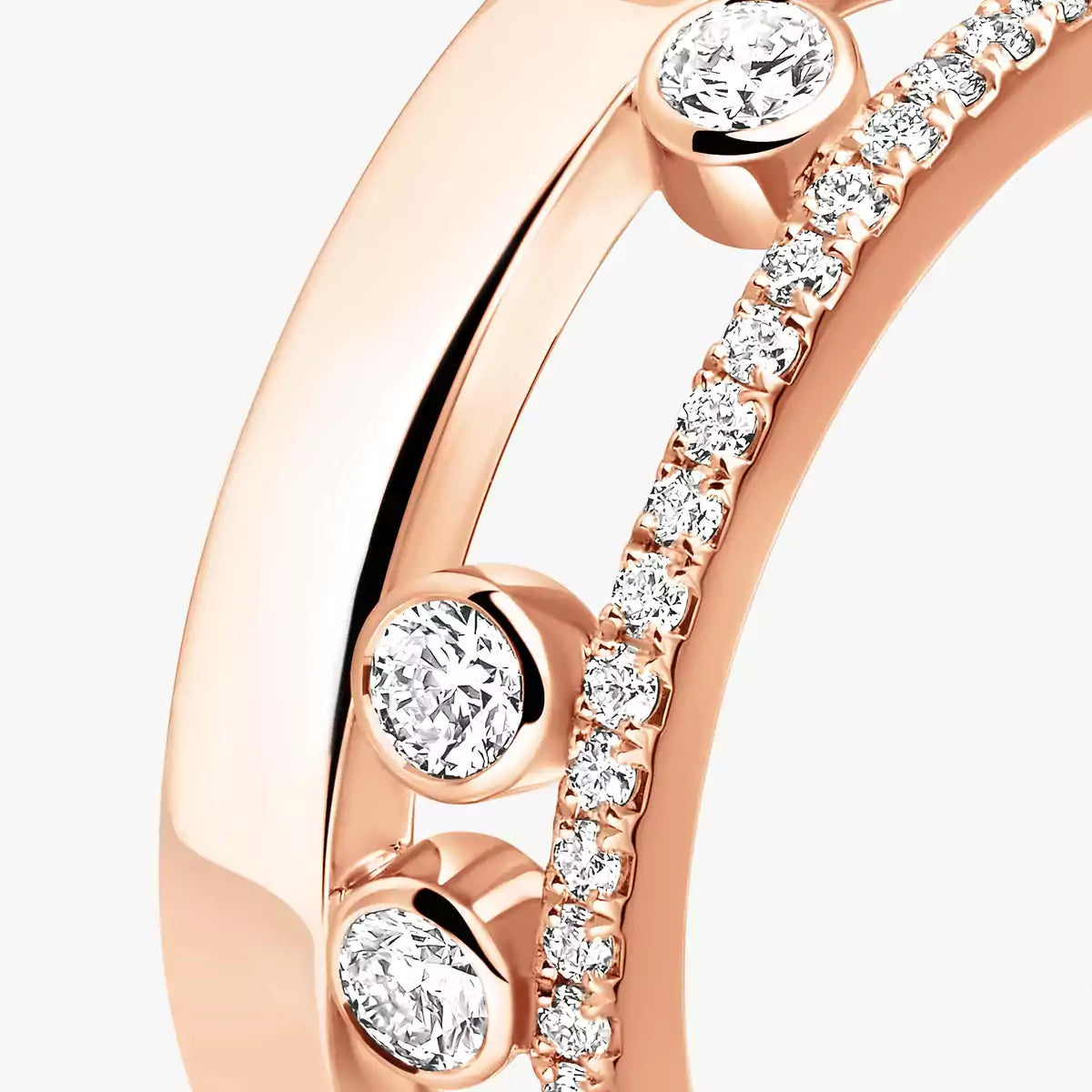 [LumiVibe]Move Romane Diamond Ring