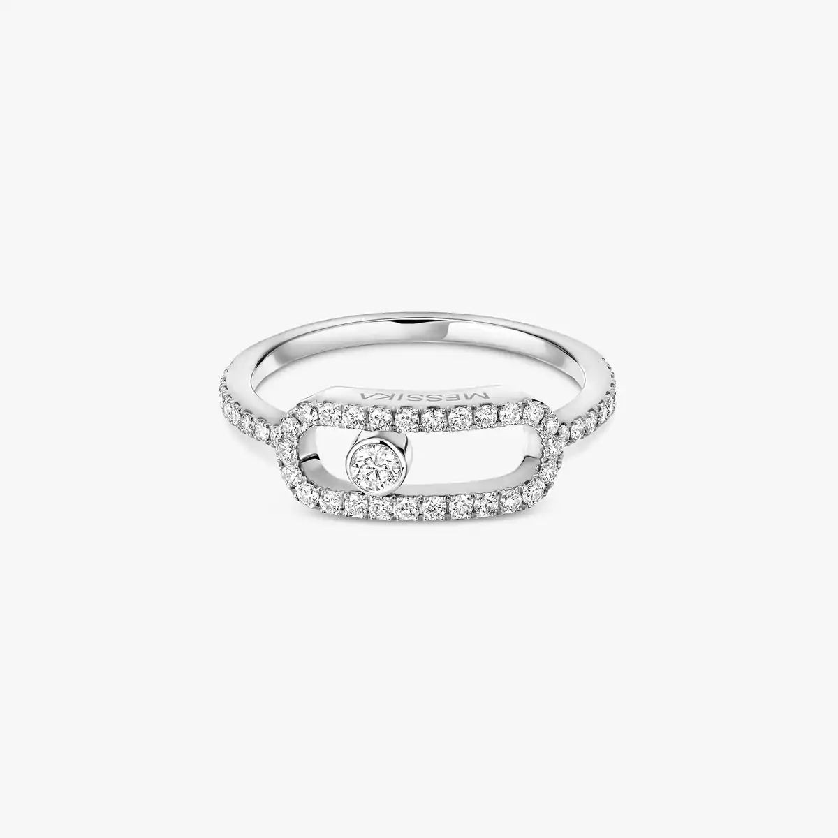 [LumiVibe]Move Uno Diamond Ring in Gold
