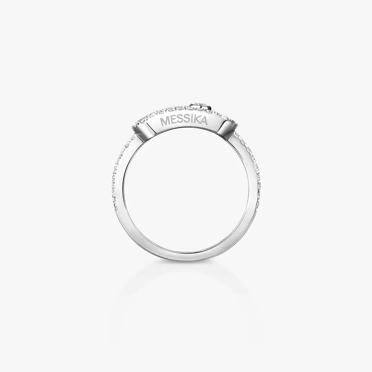 [LumiVibe]Move Uno Diamond Ring in Gold
