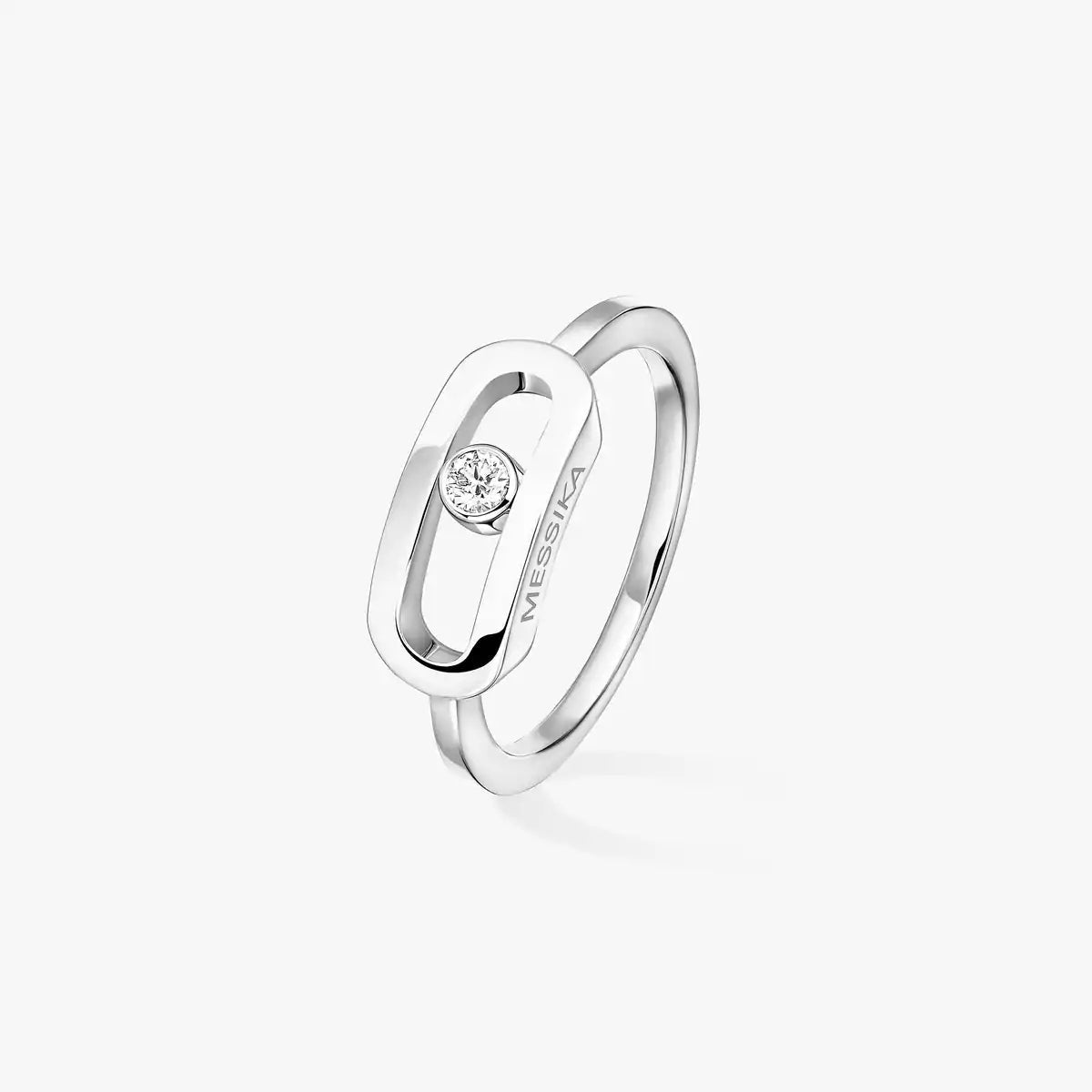 [LumiVibe]Move Uno Diamond Ring in Gold