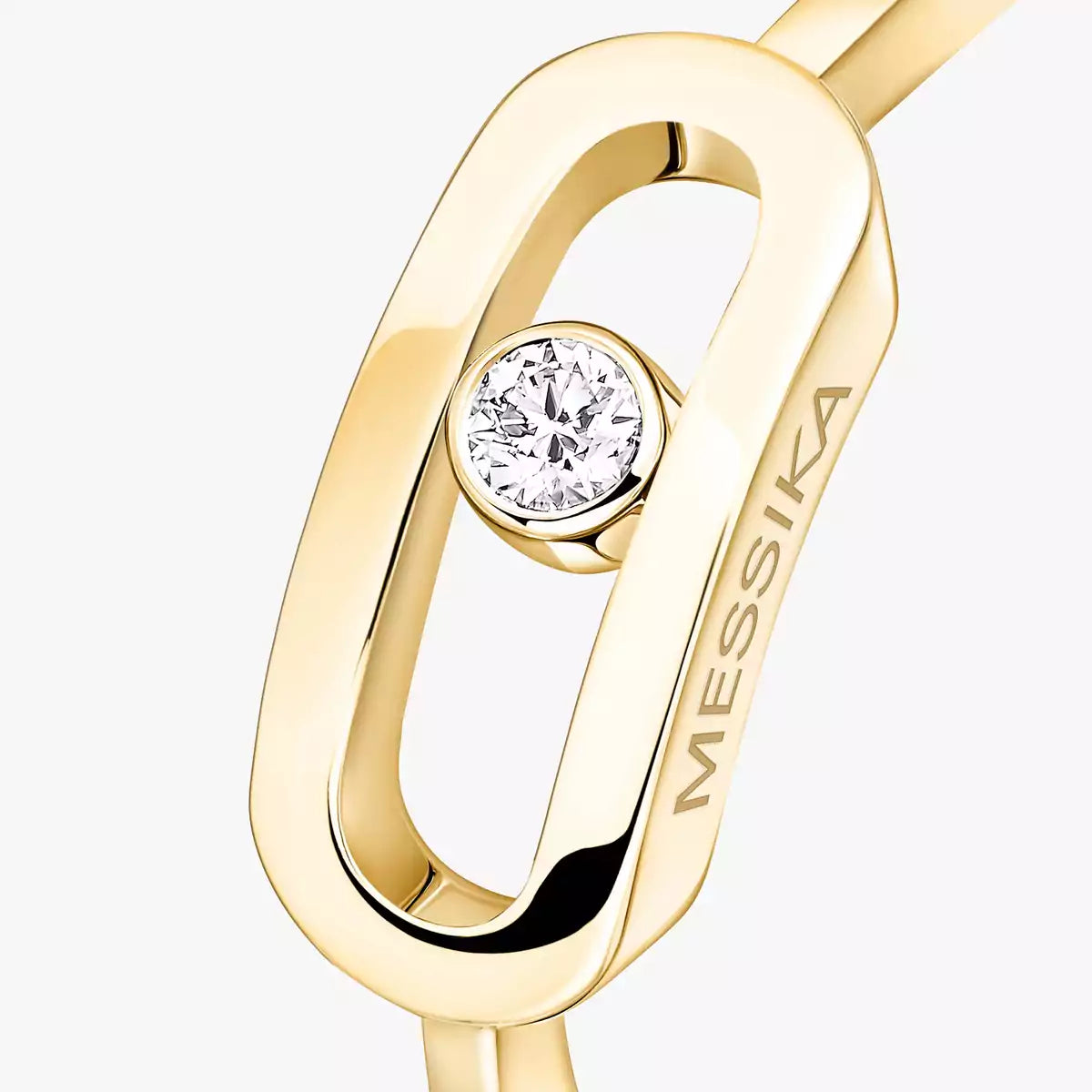 [LumiVibe]Move Uno Diamond Ring in Gold