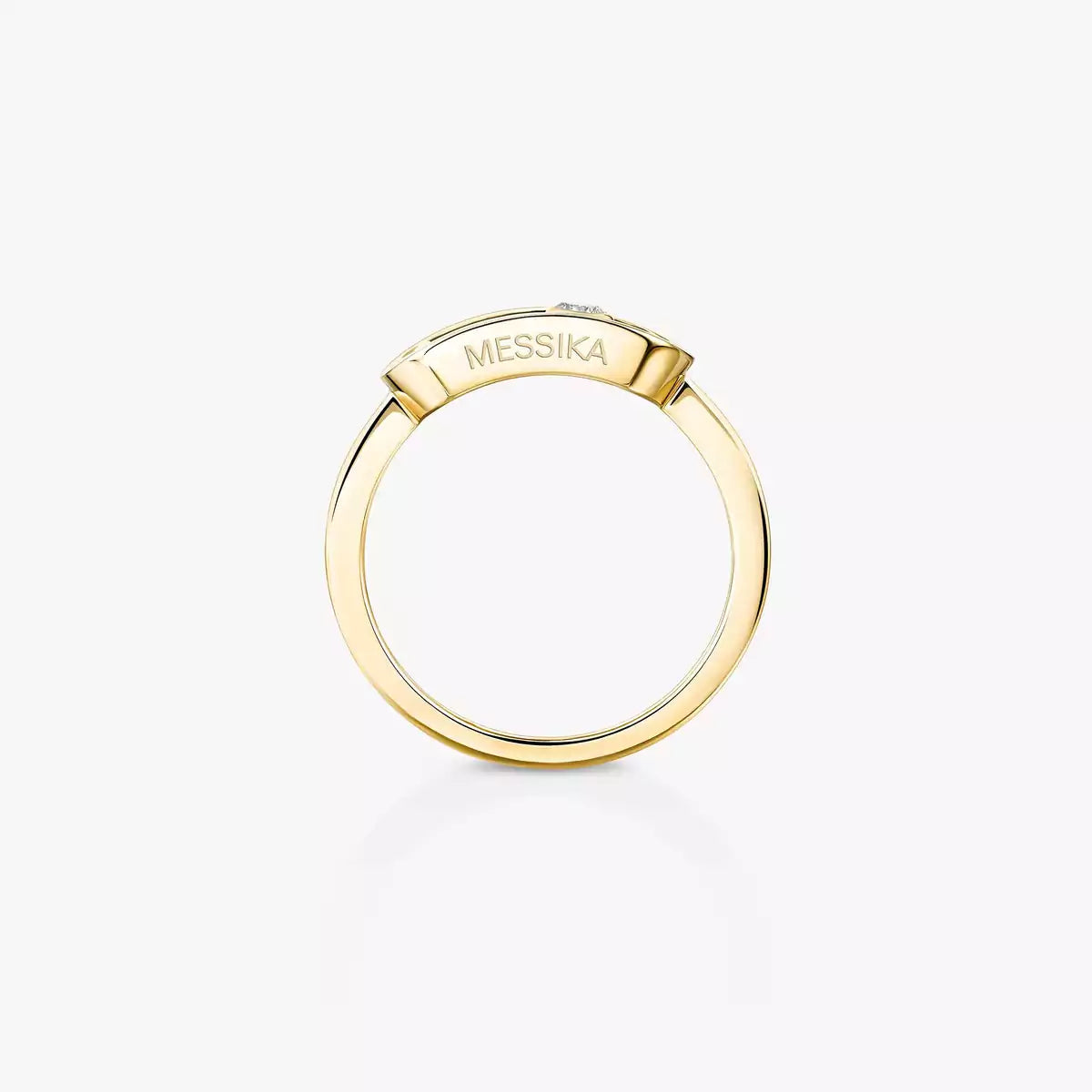 [LumiVibe]Move Uno Diamond Ring in Gold