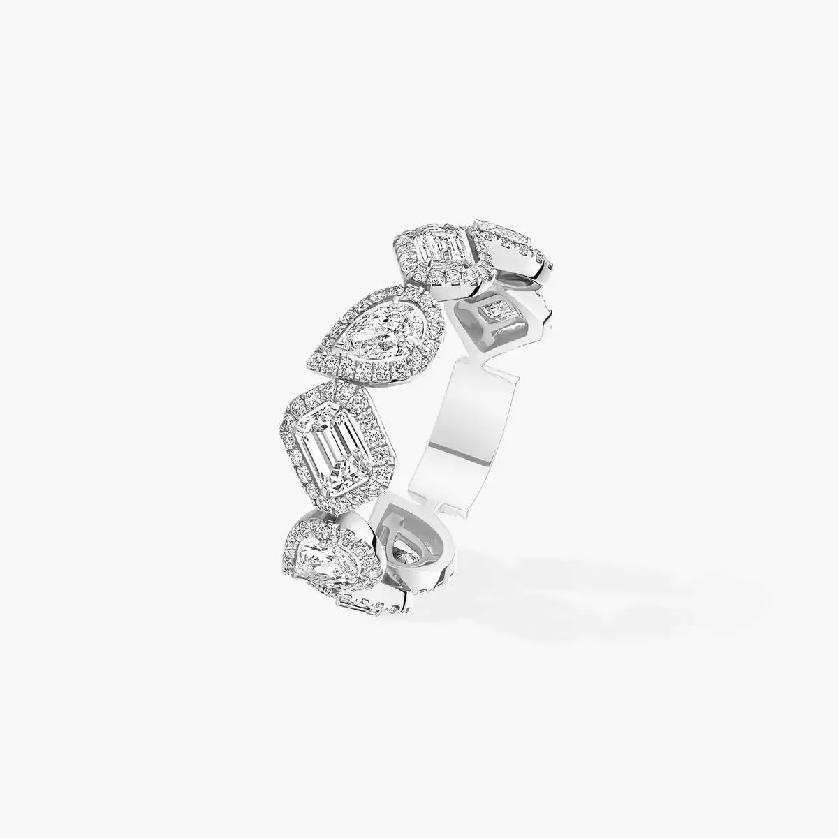 [LumiVibe]Diamond Wedding Ring My Twin