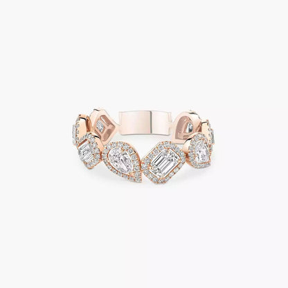 [LumiVibe]Diamond Wedding Ring My Twin