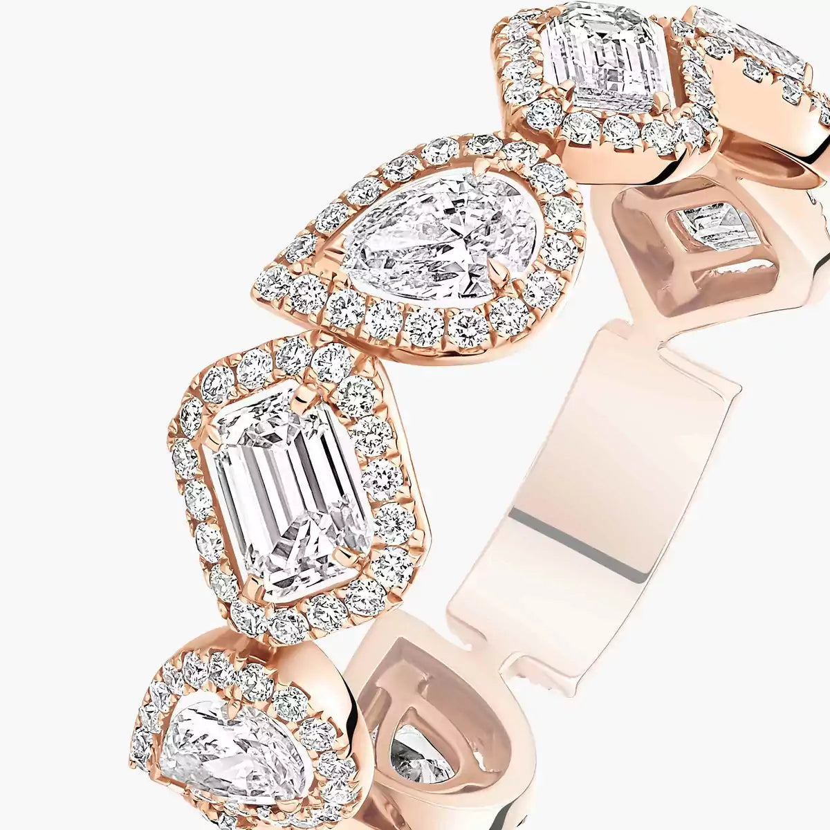[LumiVibe]Diamond Wedding Ring My Twin
