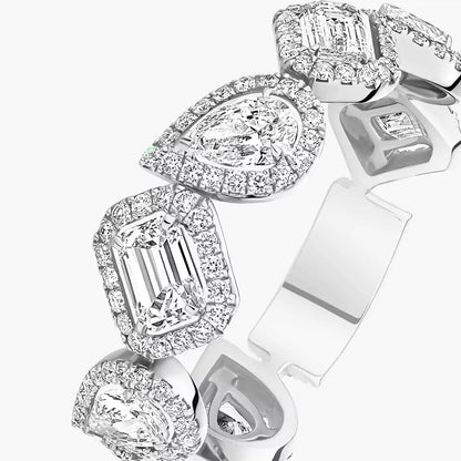 [LumiVibe]Diamond Wedding Ring My Twin