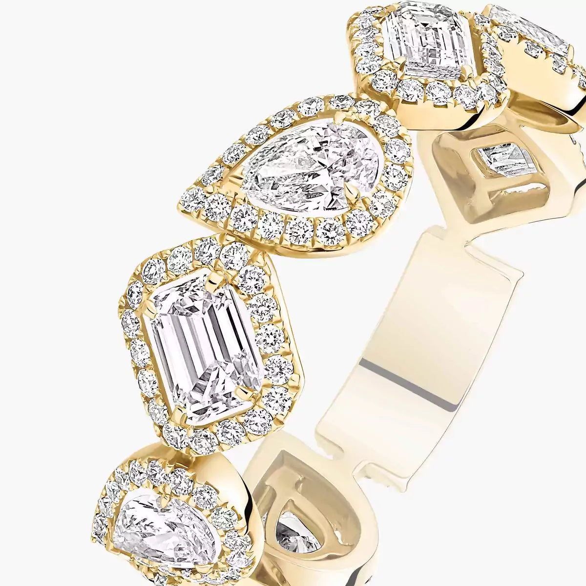 [LumiVibe]Diamond Wedding Ring My Twin