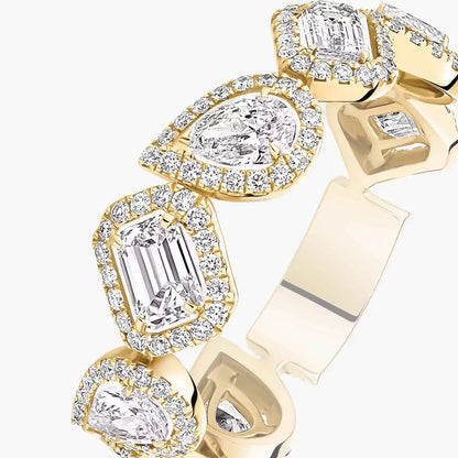 [LumiVibe]Diamond Wedding Ring My Twin