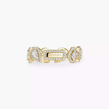 [LumiVibe]Diamond Wedding Ring My Twin