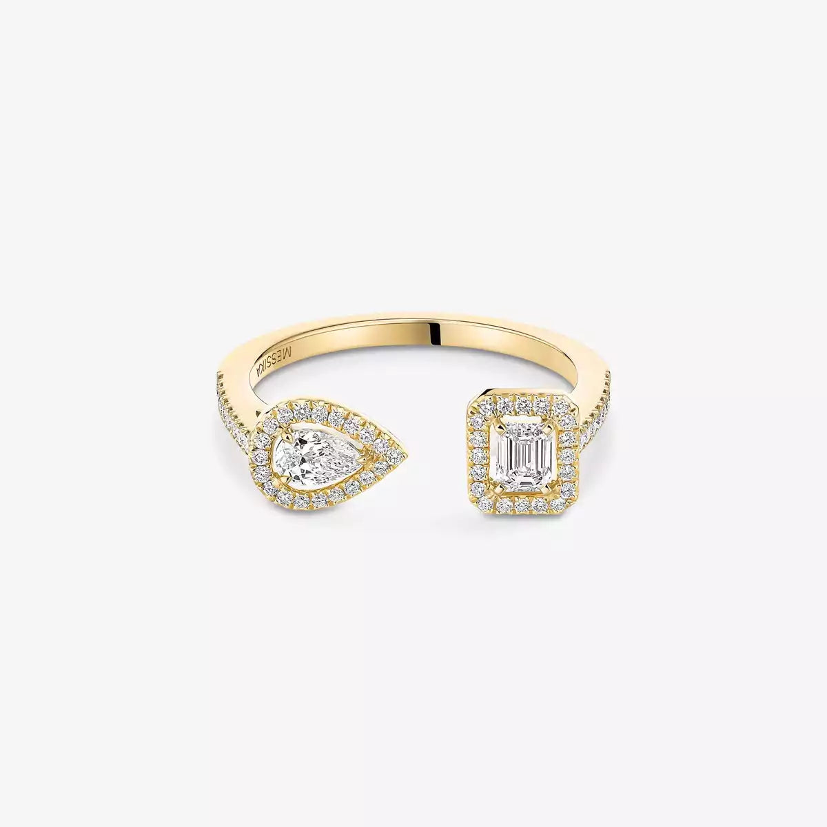 [LumiVibe]My Twin Toi Gold Diamond Ring